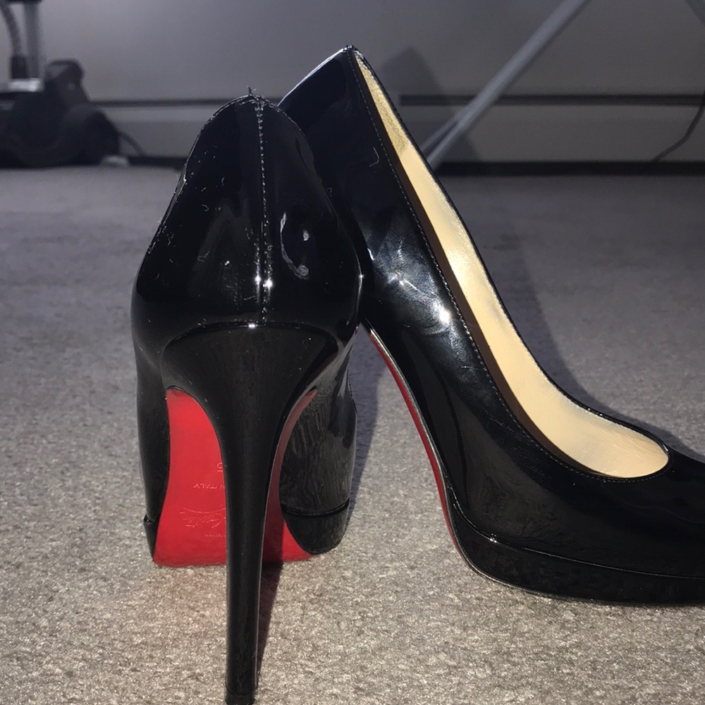 Black Christian Louboutin pumps
